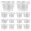 50pcs 140ml Containers with Lids 11