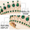 Groene Bruidskroon Van En Metaal Dames 8
