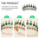 Groene Bruidskroon Van En Metaal Dames 9