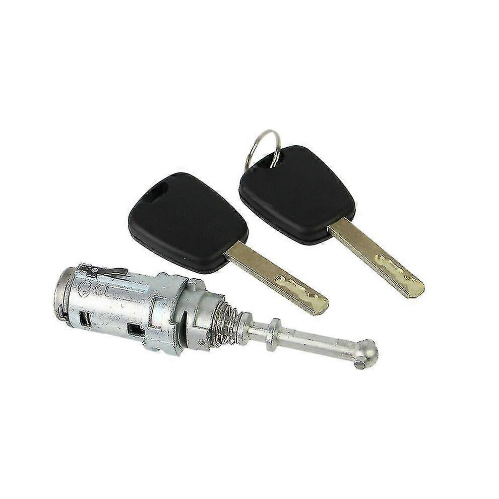 Citroen C2 C3 2002-2010 Left Front Door Lock Barrel With 2 Keys 6935159241025