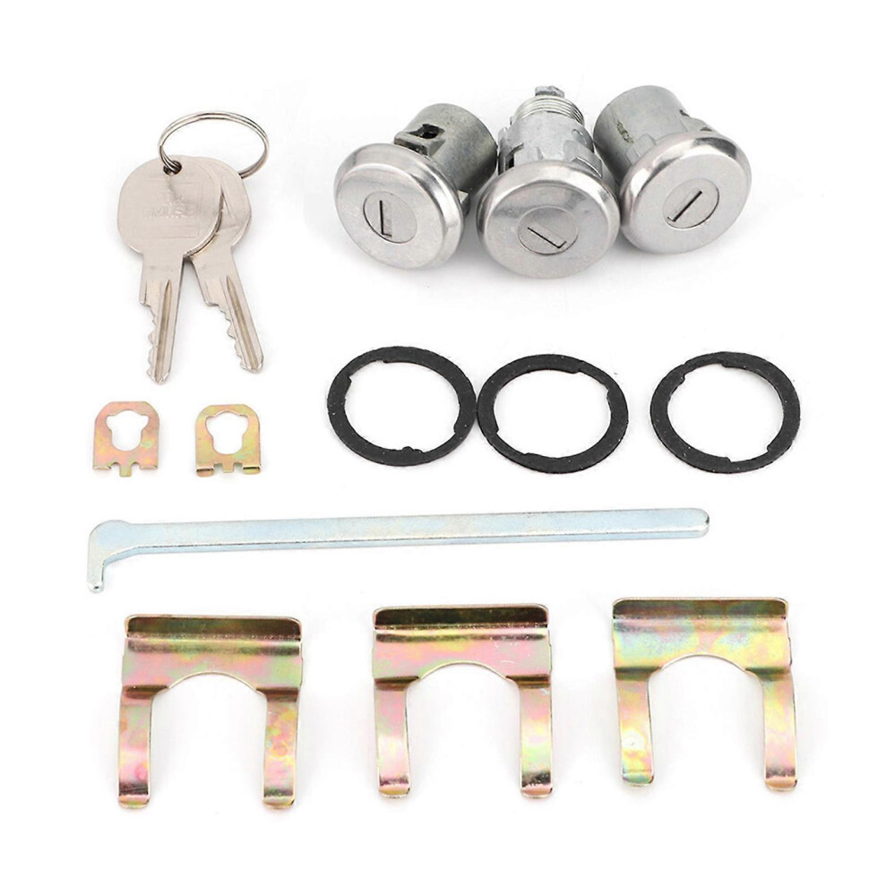 Kit De Serrures Cutlass Pour Porte De Coffre, Clã© De Remplacement 654394765282, Compatible Avec Chevelle 6935159241056