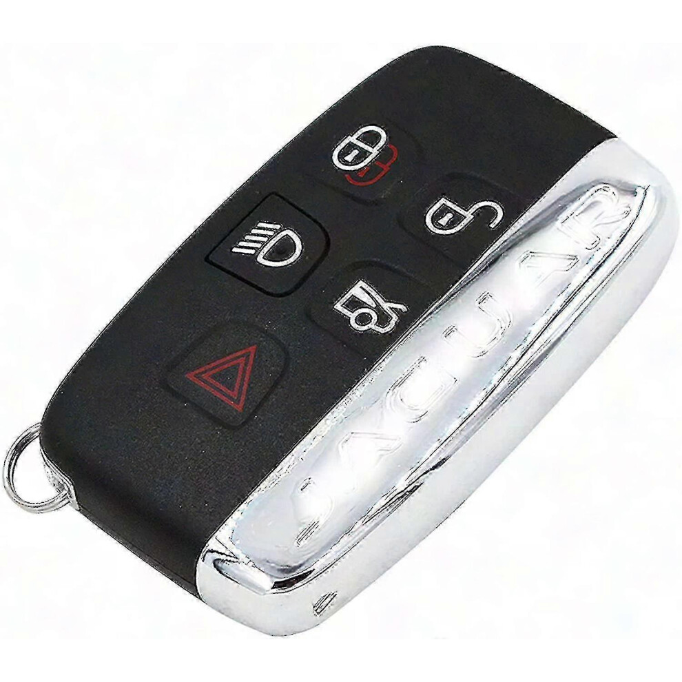 Jaguar Xe Xf Xj Xk 5-Button Remote Key Fob Shell Case Replacement - Yvan 6935159240967