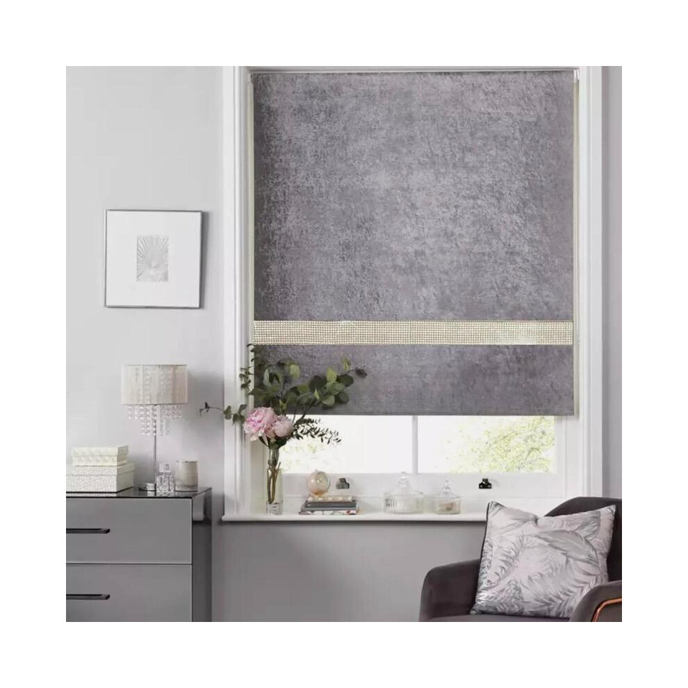 (Silver, 120 cm (48")) Blackout Curtains- Premium Polyester Thermal Insulated Energy Saving Noise Reducing Set of 2 Rod Pocket Panels Block Sunlight 9-image-OPC-PKHQNSW-NEW