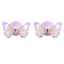 Butterfly Pasties Sticky Bra Reusable Pasty Breast-Purple