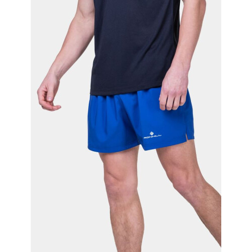 Short de course Ronhill Core 5" pour homme, performance et confort - Bleu - S 1