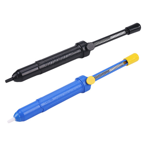 Desoldering Solder Suction Device Manual-Large black solder e 1