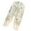 Fringed Sequins Stole Glitters Shawl Wrap For Ladies-Apricot 1
