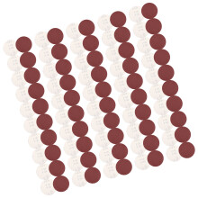 Pack of 100 125mm Sandpaper Discs Suitable for Angle-120th
