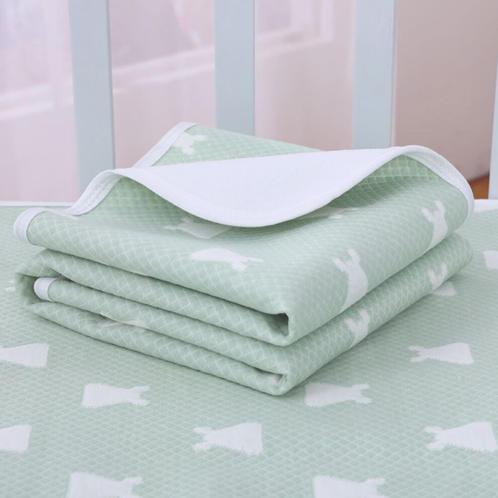 Washable Incontinence Bed Pads, 30x40 cm, Plaid Waterproof Reusable Underpad, Mattress Protector, Wheelchair Car #07