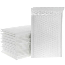 Pink Poly Bubble Mailers 13x18 Cm Self-Seal Padded Envelopes Bubble Lined White Strip Bulk 50 Pcs