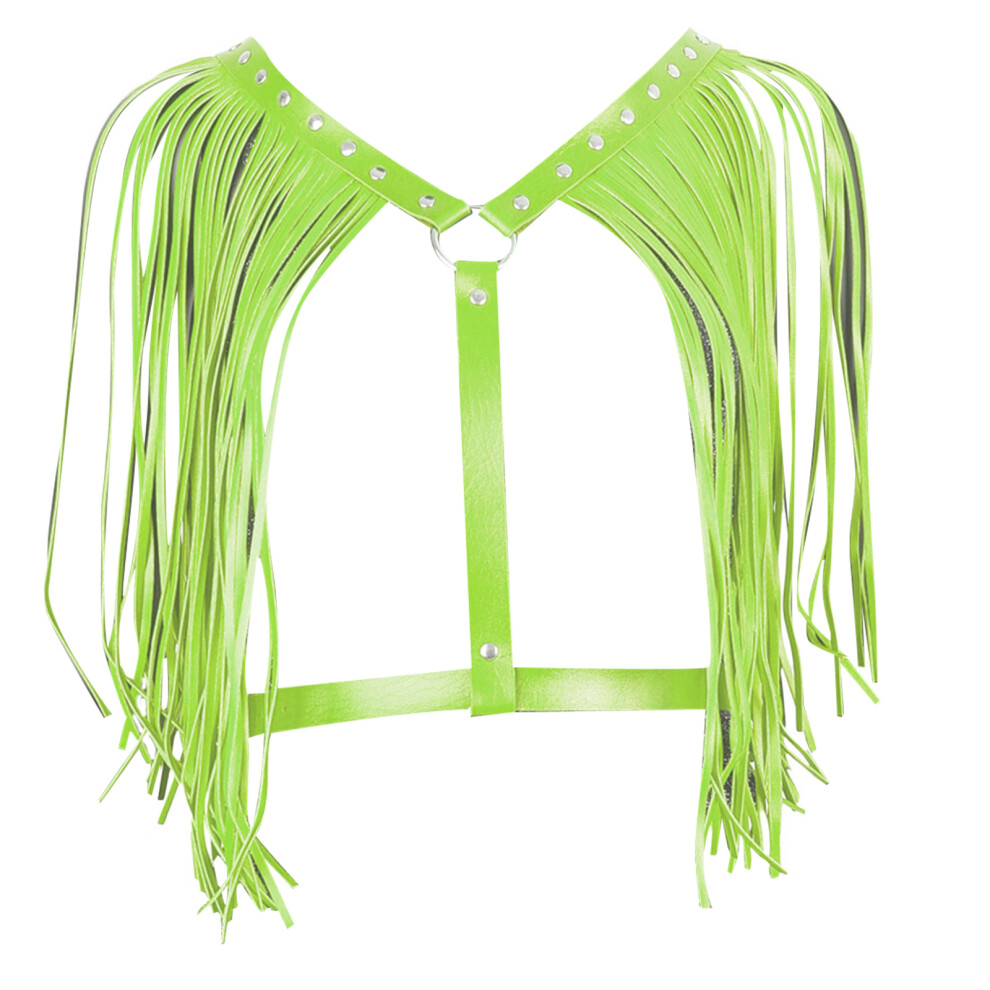 Harness Waist Belt Punk Charm Skinny Chain Gothic-Light Green-image-OPC-PKHQTW7-NEW