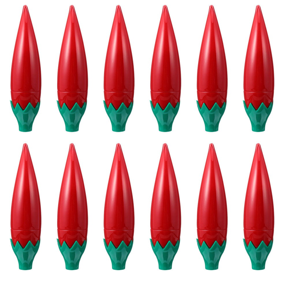 Aboofan 12 Pcs Lipstick Case Refillable Gloss Tube Empty Tubes Diy Balms