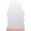 Wooden Base Desktop Acrylic Makeup Mirror 5