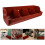 Heavy Duty Plastic Trough Feeding Trough Light Brown 1pcs 7
