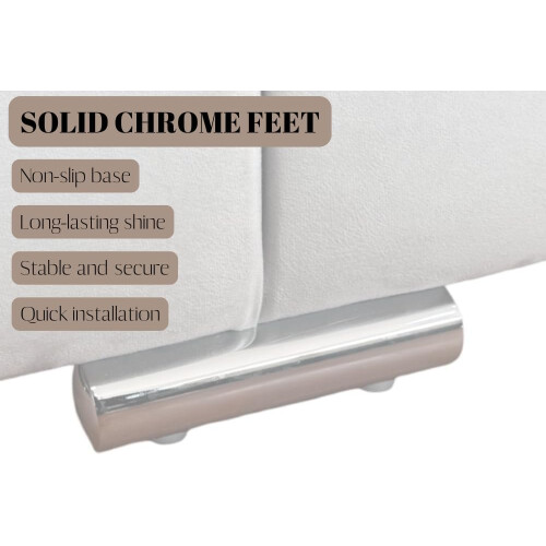 (King, Beige) Manhattan Bedframe with Optional Ottoman Storage - Sophisticated & Functional 2