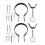 6pcs toys, educational infant preschool handheld learning 7