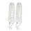 2Pcs Edelstahl Vogel Papagei Sicherheit Lock 4