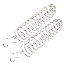 2Pcs Edelstahl Vogel Papagei Sicherheit Lock