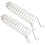 2Pcs Edelstahl Vogel Papagei Sicherheit Lock 5