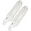 2Pcs Edelstahl Vogel Papagei Sicherheit Lock 7