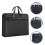 Pochette Document Zippée En Toile Multicouche Portable 11