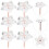 100St Multikleuren Ster Thumbtacks Voor Kaarten En Posters 8