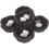 5pcs Mini Resin Bird Nests With Eggs For Home Decor 7