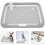 Dog Litter Boxes Potty Tray Grey Abs 1pcs Pee Holder 11