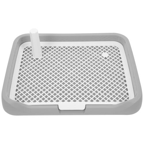Dog Litter Boxes Potty Tray Grey Abs 1pcs Pee Holder