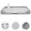 Dog Litter Boxes Potty Tray Grey Abs 1pcs Pee Holder 9