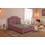(King, Pink) Manhattan Bedframe with Optional Ottoman Storage - Sophisticated & Functional 1