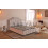 (King, Silver) Manhattan Bedframe with Optional Ottoman Storage - Sophisticated & Functional 1