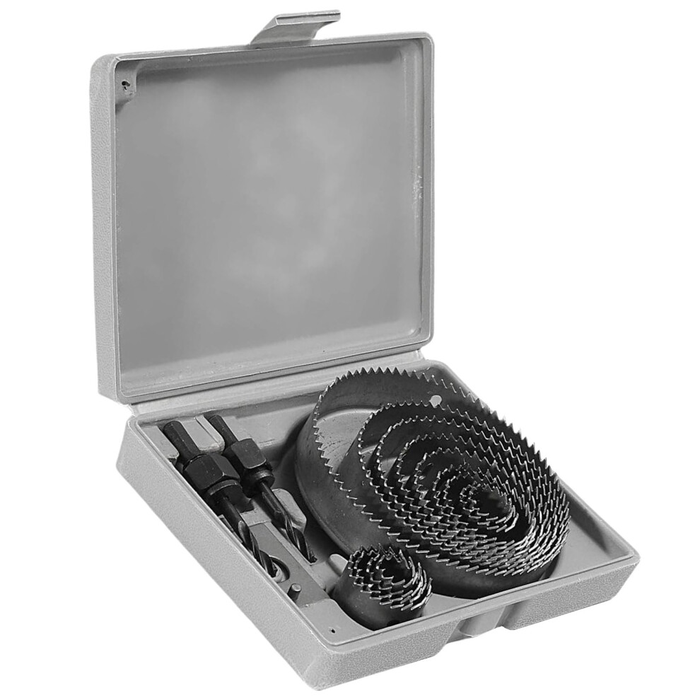 Hole Opener 13-Piece Set For Woodworkers, Carpenters And Hobbyists, Lighting Installation, Home Improvement 9393856753017