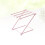 Foldable Towel Hanging Rack for Kitchen Bathroom (Light Pink) 7
