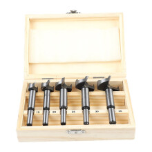 5 Pieces Multifunctional Hole Set High-Carbon Steel Porcelain Drilling For Wood Power Tool Kit