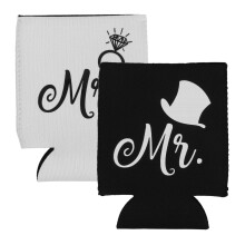 2 Unidades Capa Térmica Para Lata De Refrigerante De Casamento