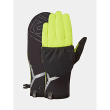 Ronhill Laufhandschuhe – Wind-Block Convertible Glove Thermal & Reflective – Fluo Yellow – M