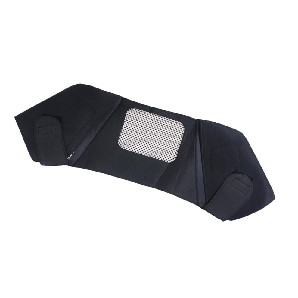 Breathable Shoulder Warmer Elastic Cervical Spine Protector Stretchy Shoulder Guard For Outdoor Sports Travel Black