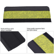 DUUTI Gelber Fahrradrahmen-Kettenschutz 25x10cm Leichtgewicht
