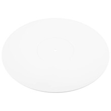 Turntable Acrylic Slipmat for Vinyl LP Record Players - 2.5mm Thick Provides Tighter Bass - 12Inch