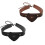Historical Embossed Pattern PU Leather Eyepatch Eye-Black 2