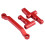 Vollständiger Lenkservo-Saver für 1/10 Scale RC Auto E10MTL E10MT E10BP (Rot) 8