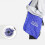 Compact Foldable Disc Shape Shopping Bag for-  Black 6