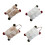 Efficient Plush Tissue Pocket-Coffee Color Short Handle 2
