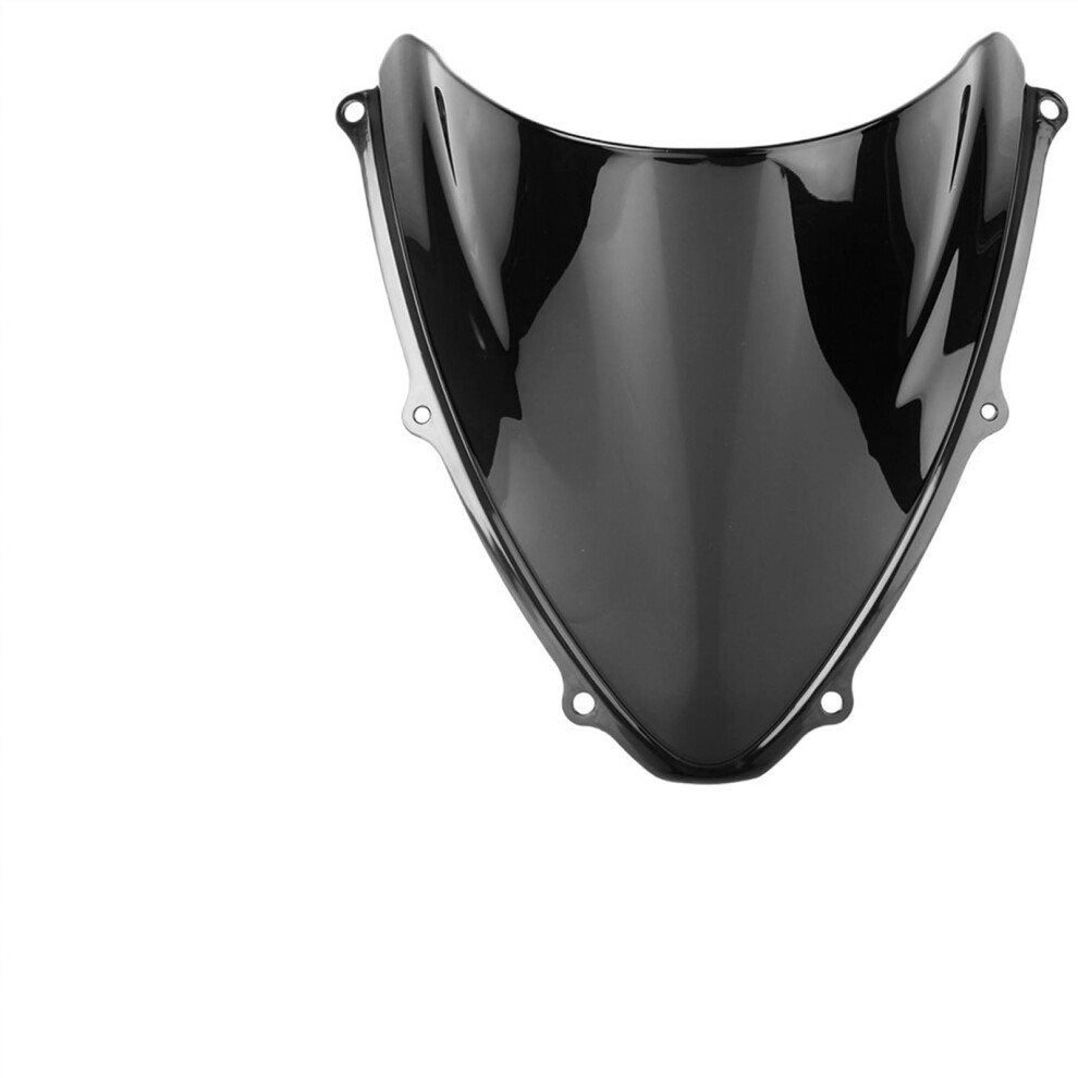 Motorcycle Windshield For Suzuki Gsxr600 Gsxr750 K6 2006-2007 Double Bubble Windscreen Deflector Black 9016109898623