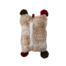 Efficient Plush Tissue Pocket-Coffee Color Short Handle