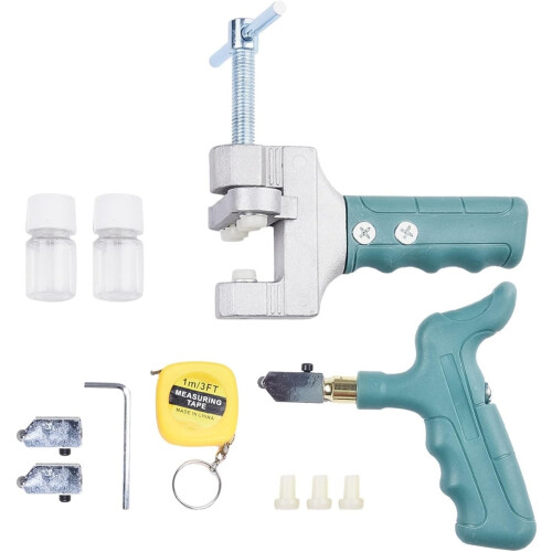 Tile Glass Cutter Set With Complete Accessory Pack, 1 Piece, Includes All Attachments, For Tile Projects 1