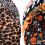 33cm Halloween Accessory Plastic Kung Fu Fan-Leopard print 1 7