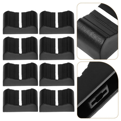 Slide Potentiometer Fader Caps Black Plastic 20set 2