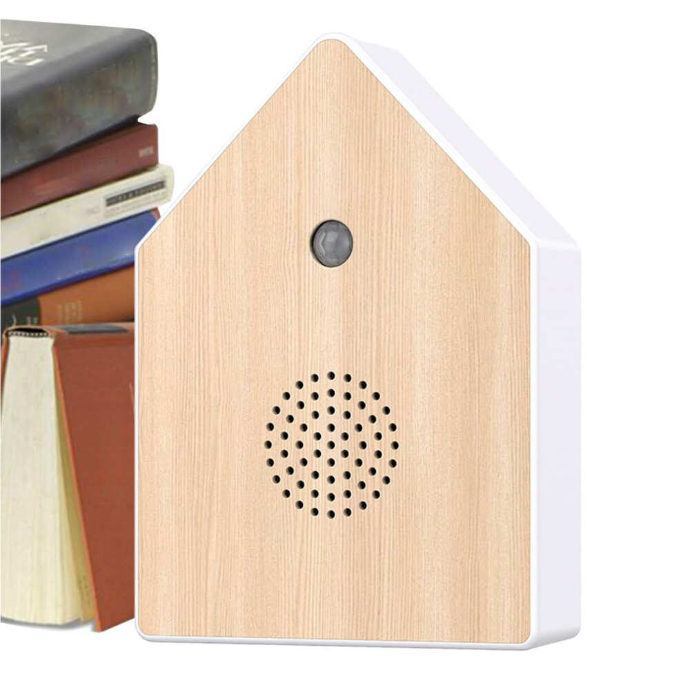 White Bird Sound Machine Motion-Activated Singing Birds Noise Machine Sleep Aid Women Elderly Home Decor Bathroom